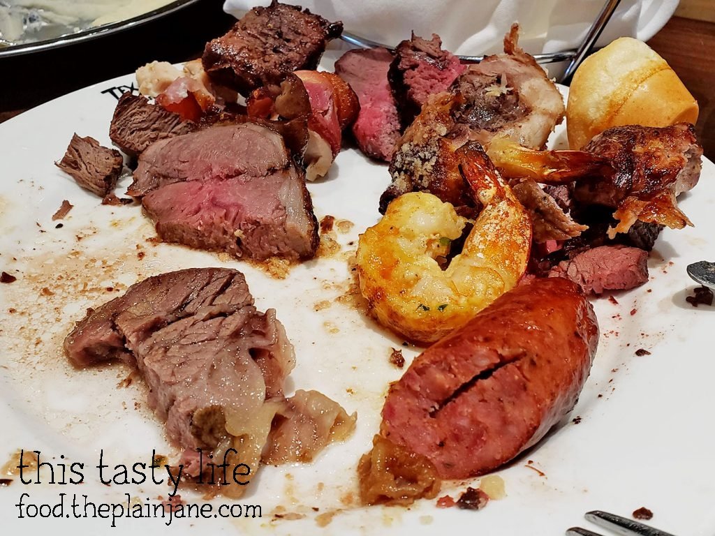 Leftovers at Texas de Brazil