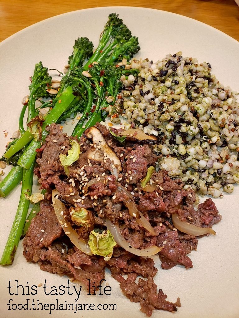 Bulgogi Plate at Bibigo Kitchen