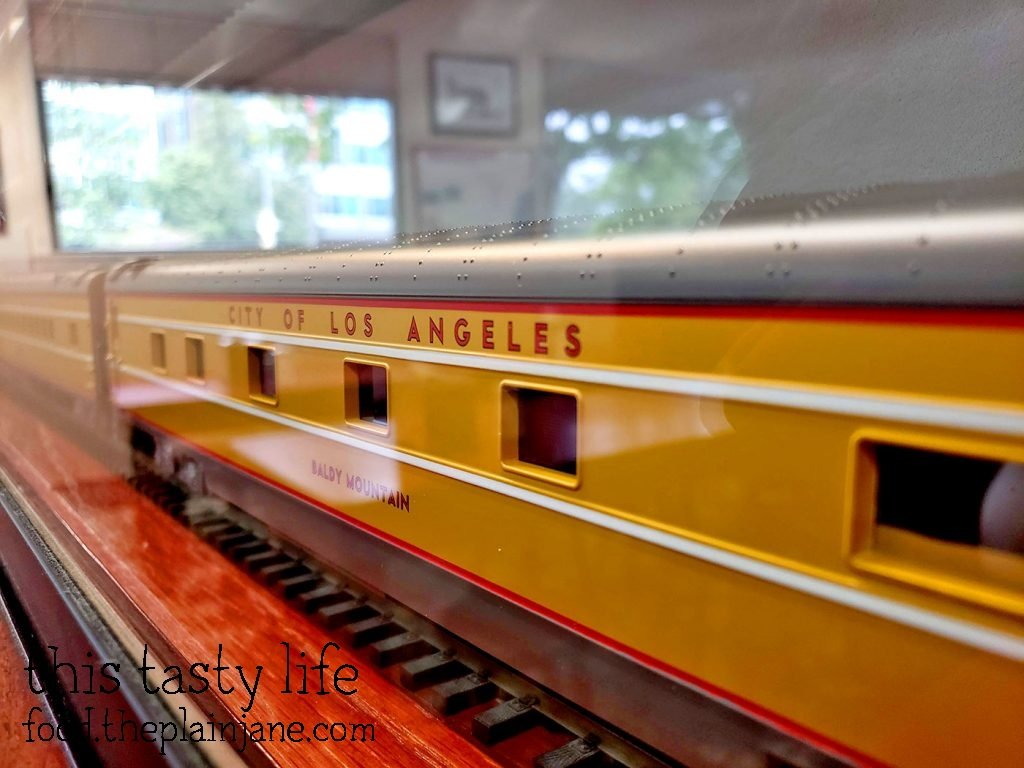 Mini Train on Display