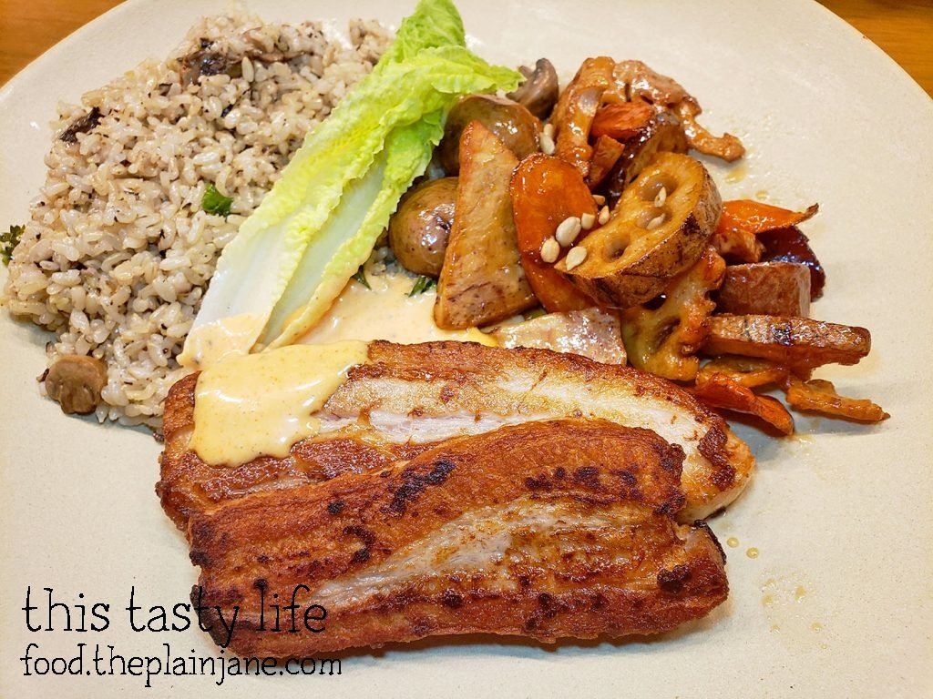 Pork Belly Plate at Bibigo Kitchen