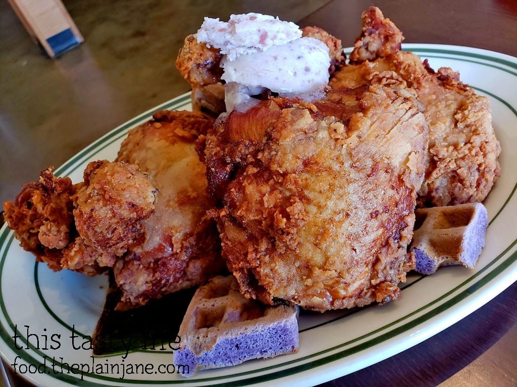 Chicken & Ube Waffles - Gaya Gaya - San Diego, CA