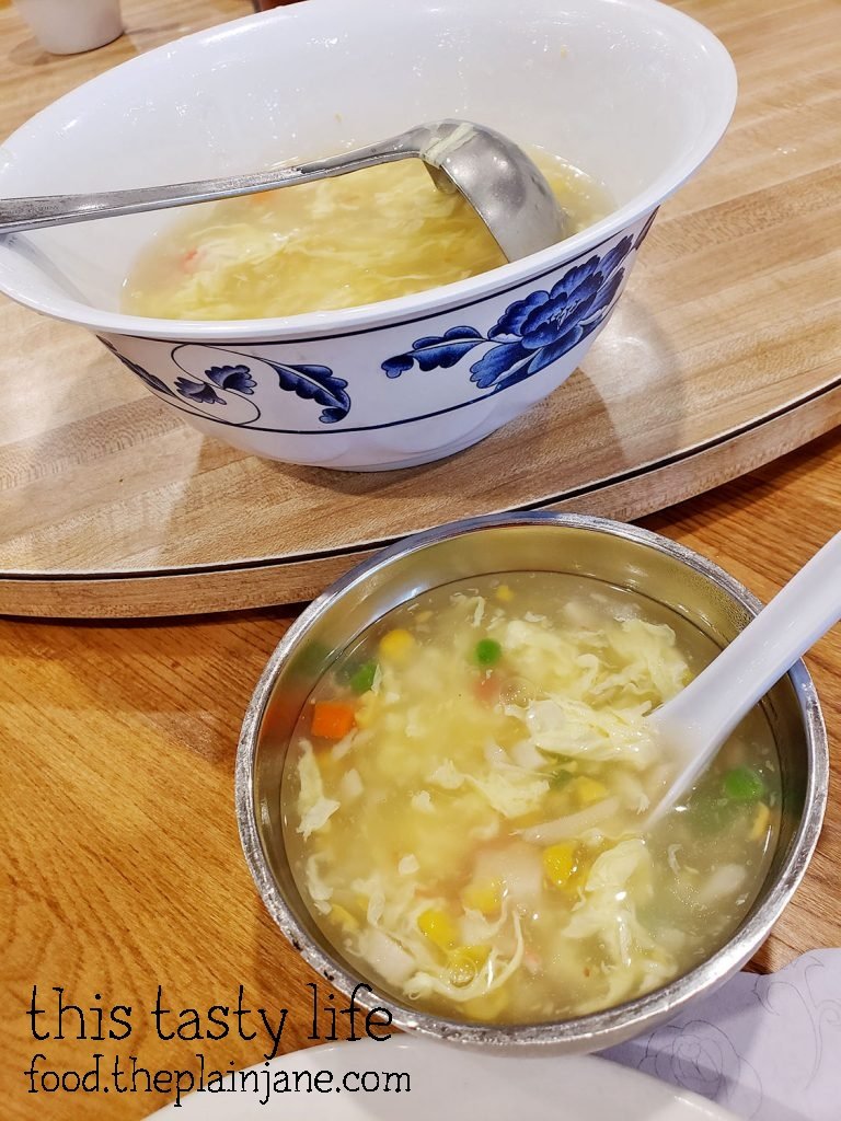 Crab & Corn Soup - Shan Dong Restaurant - Oakland, CA