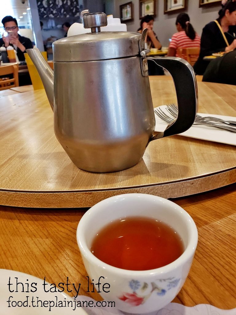Hot Tea at Shan Dong Restaurant - Oakland, CA