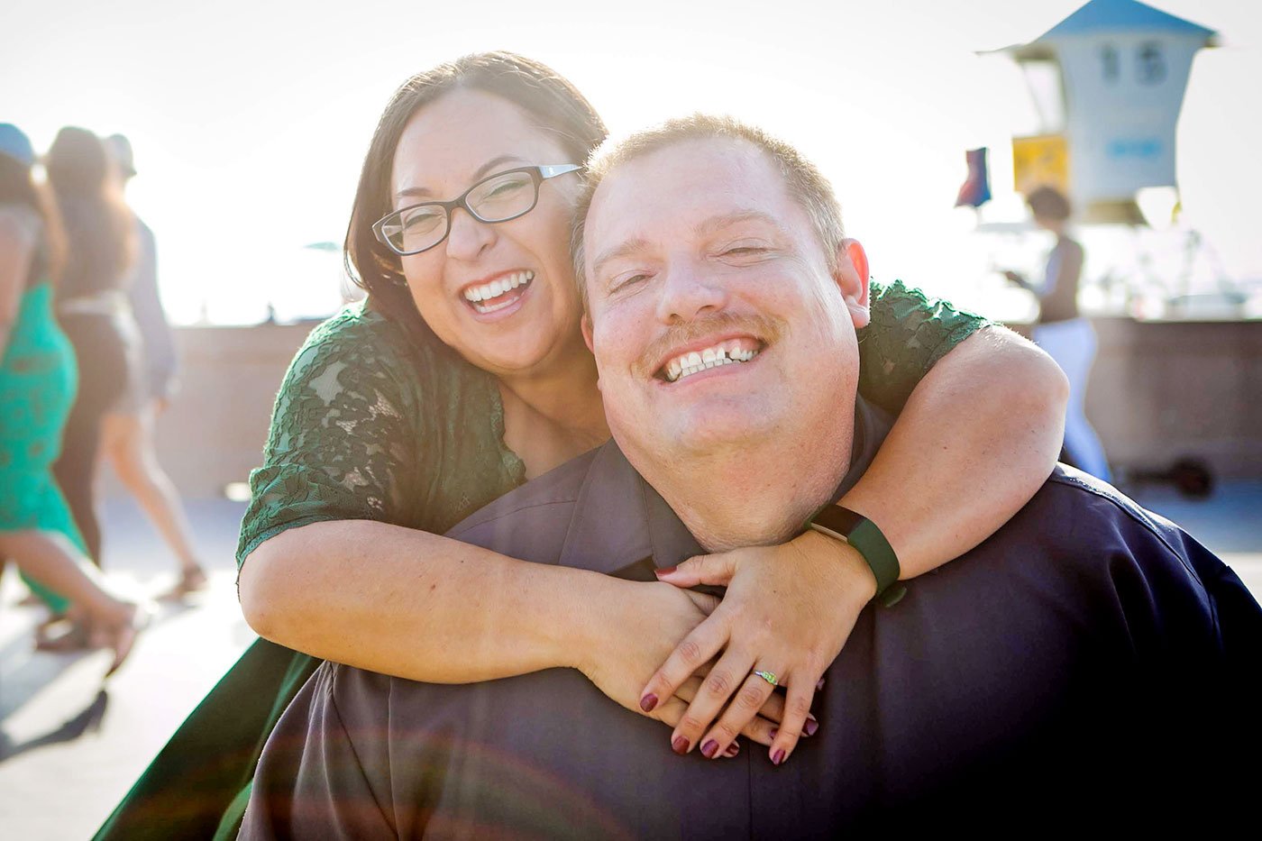 Engagement Photo Day + Lunch at the Lazy Dog