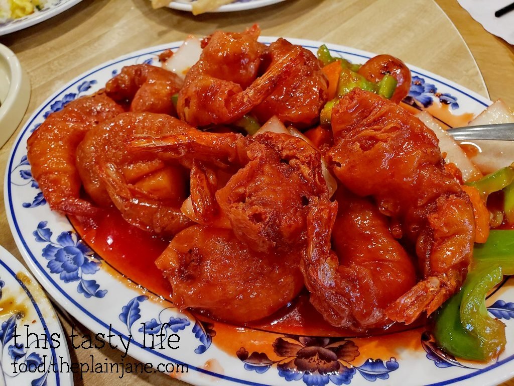 Sweet and Sour Shrimp at Shan Dong Restaurant - Oakland, CA