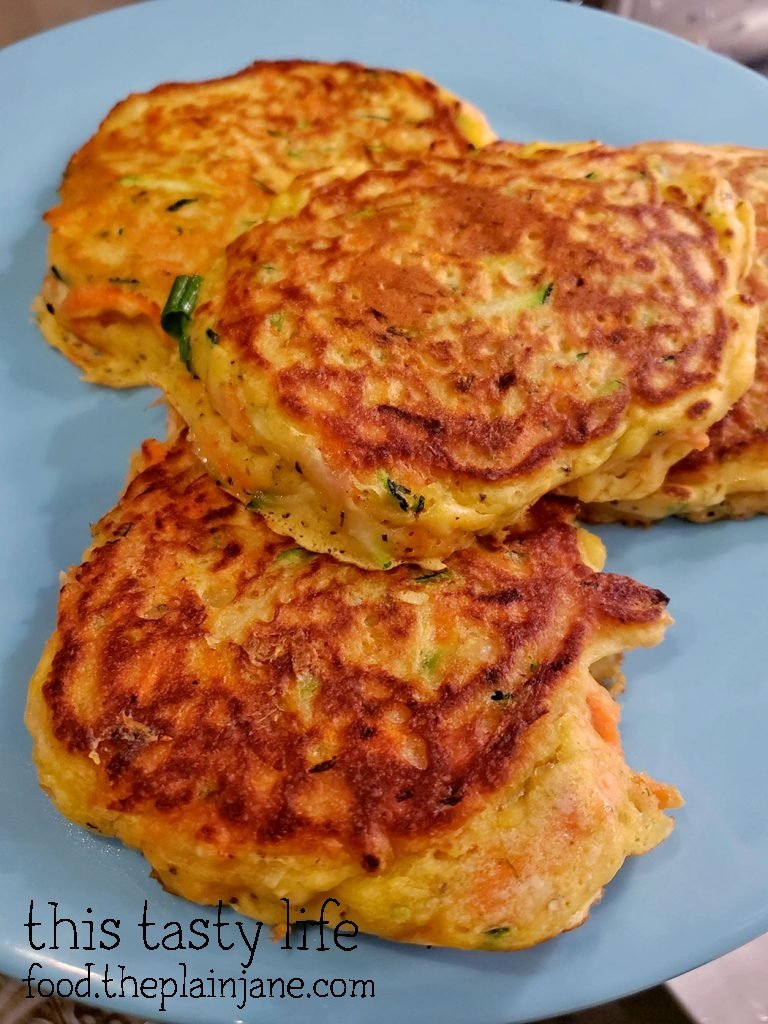 Homemade Carrot Zucchini Pancakes