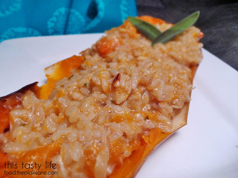 [recipe] roasted butternut squash and chicken risotto