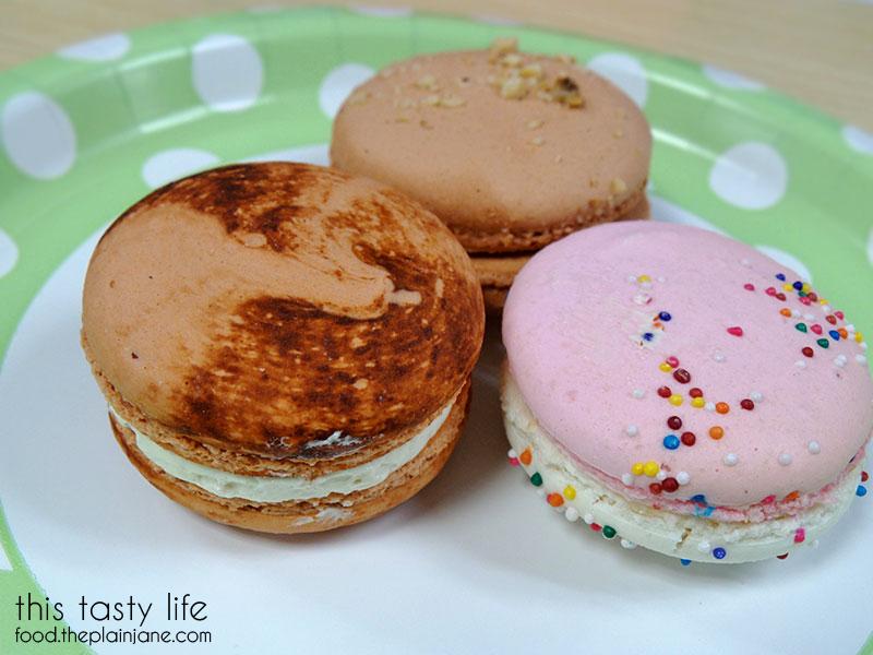 macarons at blush desserts