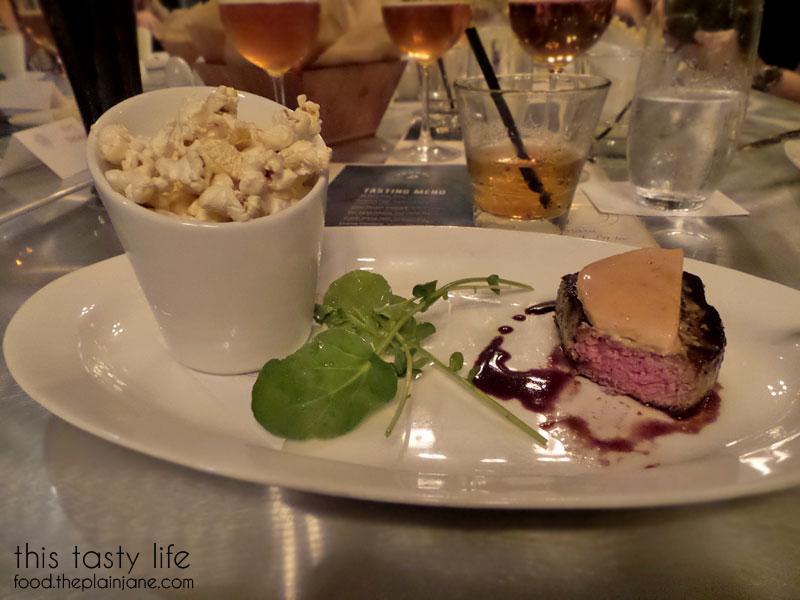 summer tasting menu at vessel restaurant