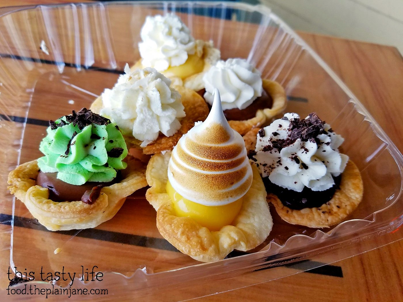 Mini Pies at the Pie Joint